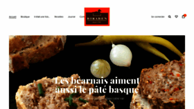 What Biraben.fr website looked like in 2020 (3 years ago)