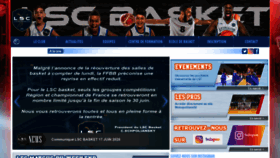 What Basket-levallois-sporting-club.fr website looked like in 2020 (3 years ago)