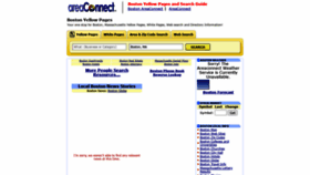 What Boston.areaconnect.com website looked like in 2020 (3 years ago)