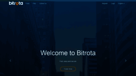 What Bitrota.com website looked like in 2020 (3 years ago)