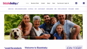 What Bizziebaby.co.uk website looked like in 2020 (3 years ago)