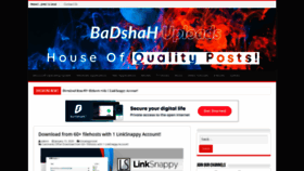 What Badshahuploads.net website looked like in 2020 (3 years ago)