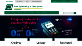 What Bsglubczyce.pl website looked like in 2020 (3 years ago)