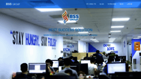 What Bssgroup.vn website looked like in 2020 (3 years ago)