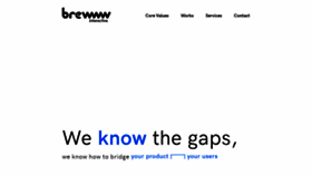 What Brewww.com website looked like in 2020 (3 years ago)