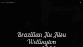 What Bjj.co.nz website looked like in 2020 (3 years ago)