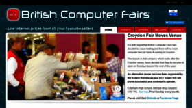 What Britishcomputerfairs.com website looked like in 2020 (3 years ago)