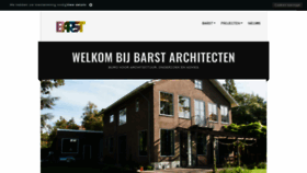 What Barst-architecten.nl website looked like in 2020 (3 years ago)