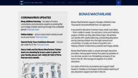 What Bonasmacfarlane.com website looked like in 2020 (3 years ago)