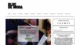 What Blocdemoda.com website looked like in 2020 (3 years ago)