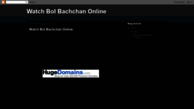 What Bolbachchanfullmovie.blogspot.com.au website looked like in 2020 (3 years ago)