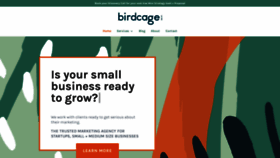 What Birdcagemarketing.com.au website looked like in 2020 (3 years ago)