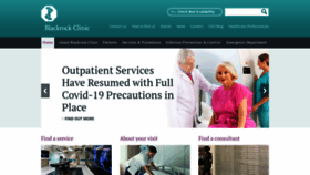 What Blackrock-clinic.ie website looked like in 2020 (3 years ago)