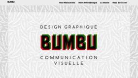 What Bumbu.fr website looked like in 2020 (3 years ago)