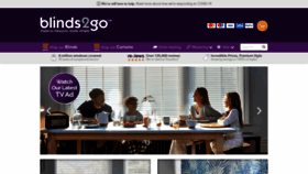 What Blinds2go.co.uk website looked like in 2020 (3 years ago)