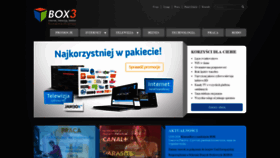 What Box3.pl website looked like in 2020 (3 years ago)