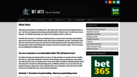 What Betarts.com website looked like in 2020 (3 years ago)