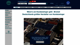What Bromet.de website looked like in 2020 (3 years ago)