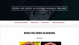 What Bokunoheromanga.com website looked like in 2020 (3 years ago)
