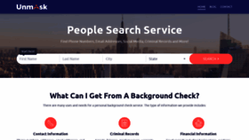 What Backgroundchecksource.com website looked like in 2020 (3 years ago)