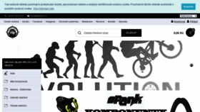 What Bikestyl.cz website looked like in 2020 (3 years ago)