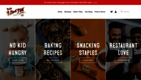 What Bobsredmill.com website looked like in 2020 (4 years ago)