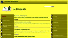 What Boekgrrls.nl website looked like in 2020 (3 years ago)
