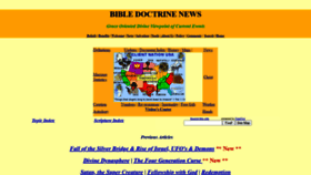 What Biblenews1.com website looked like in 2020 (3 years ago)