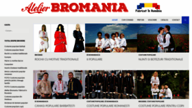 What Bromania.ro website looked like in 2020 (3 years ago)