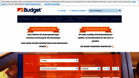 What Budget.ch website looked like in 2020 (3 years ago)