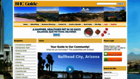 What Bhcguide.com website looked like in 2020 (3 years ago)