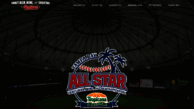 What Ballparkfestival.com website looked like in 2020 (3 years ago)