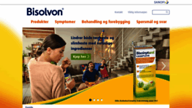 What Bisolvon.no website looked like in 2020 (3 years ago)