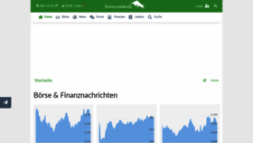 What Boersennews.de website looked like in 2020 (5 years ago)
