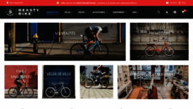 What Beastybike.com website looked like in 2020 (3 years ago)