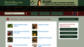 What Birdzilla.com website looked like in 2020 (3 years ago)