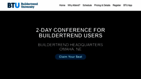 What Buildertrendu.com website looked like in 2020 (3 years ago)