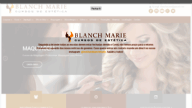 What Blanchmarie.com.br website looked like in 2020 (3 years ago)