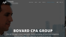 What Bovardcpa.com website looked like in 2020 (3 years ago)