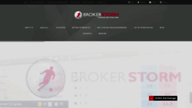 What Brokerstorm.com website looked like in 2020 (3 years ago)