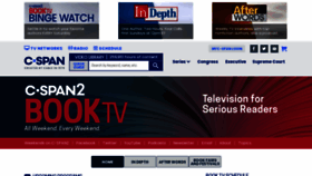 What Booktv.org website looked like in 2020 (3 years ago)