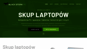 What Blackstorkpc.pl website looked like in 2020 (3 years ago)