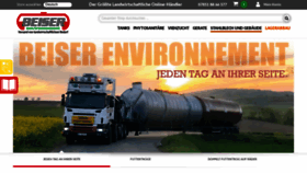 What Beiser-agrar.de website looked like in 2020 (3 years ago)
