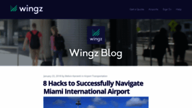 What Blog.wingz.me website looked like in 2020 (3 years ago)