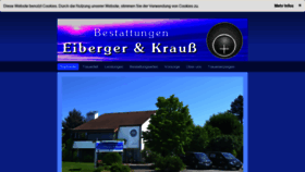 What Bestattungen-krauss.de website looked like in 2020 (3 years ago)