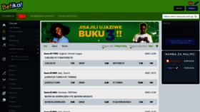 What Betika.co.tz website looked like in 2020 (3 years ago)