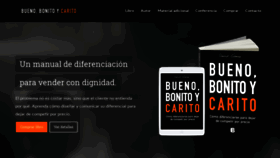 What Buenobonitoycarito.com website looked like in 2020 (3 years ago)