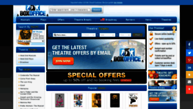 What Boxoffice.co.uk website looked like in 2020 (3 years ago)