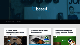 What Blog.beseif.com website looked like in 2020 (3 years ago)
