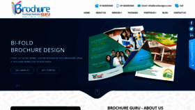 What Brochure-design-india.com website looked like in 2020 (3 years ago)